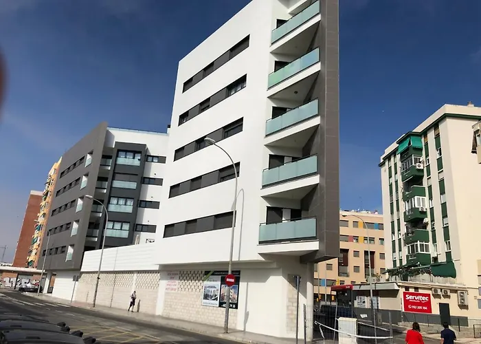 Estacion Centro Playa Апартаменты Малага